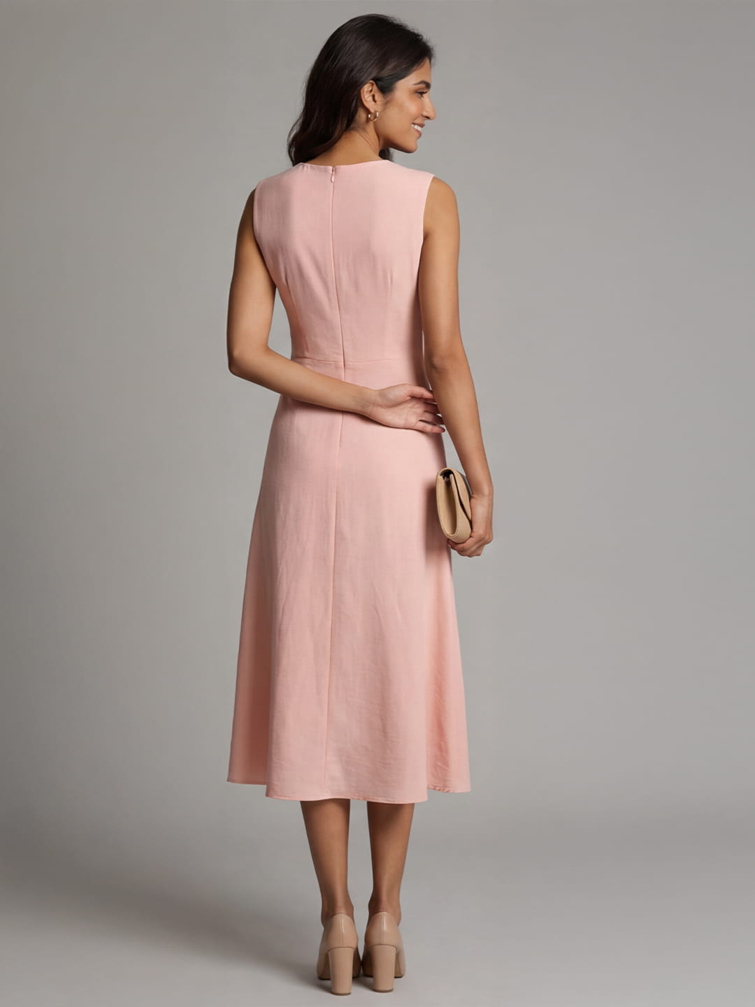 Exude Petal Fit &amp; Flare Dress