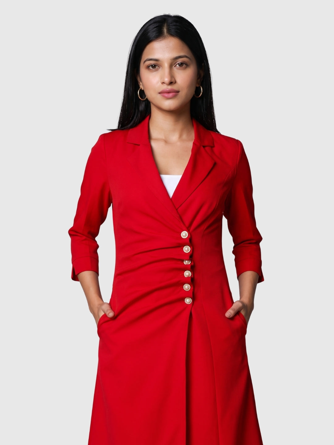 Exude Radiant Rouge Power Suit Set
