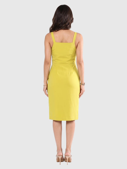 Exude Golden Aura Dress