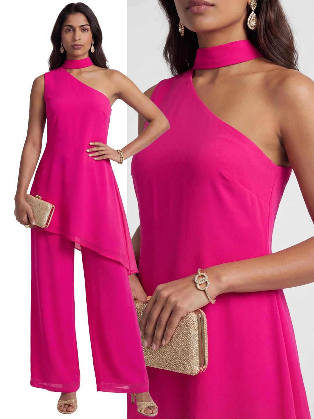 Exude Pink Mirage Co-ord