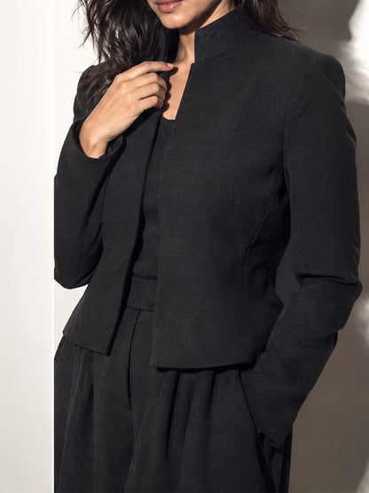 Black 3-Piece Tailored Co-ord Set