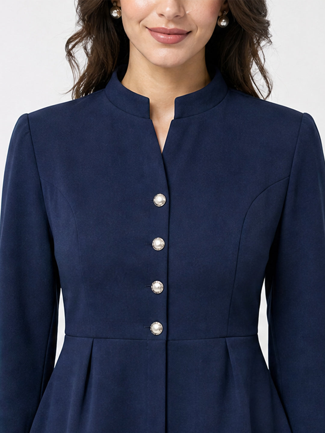 Structured Peplum Co-ord Set