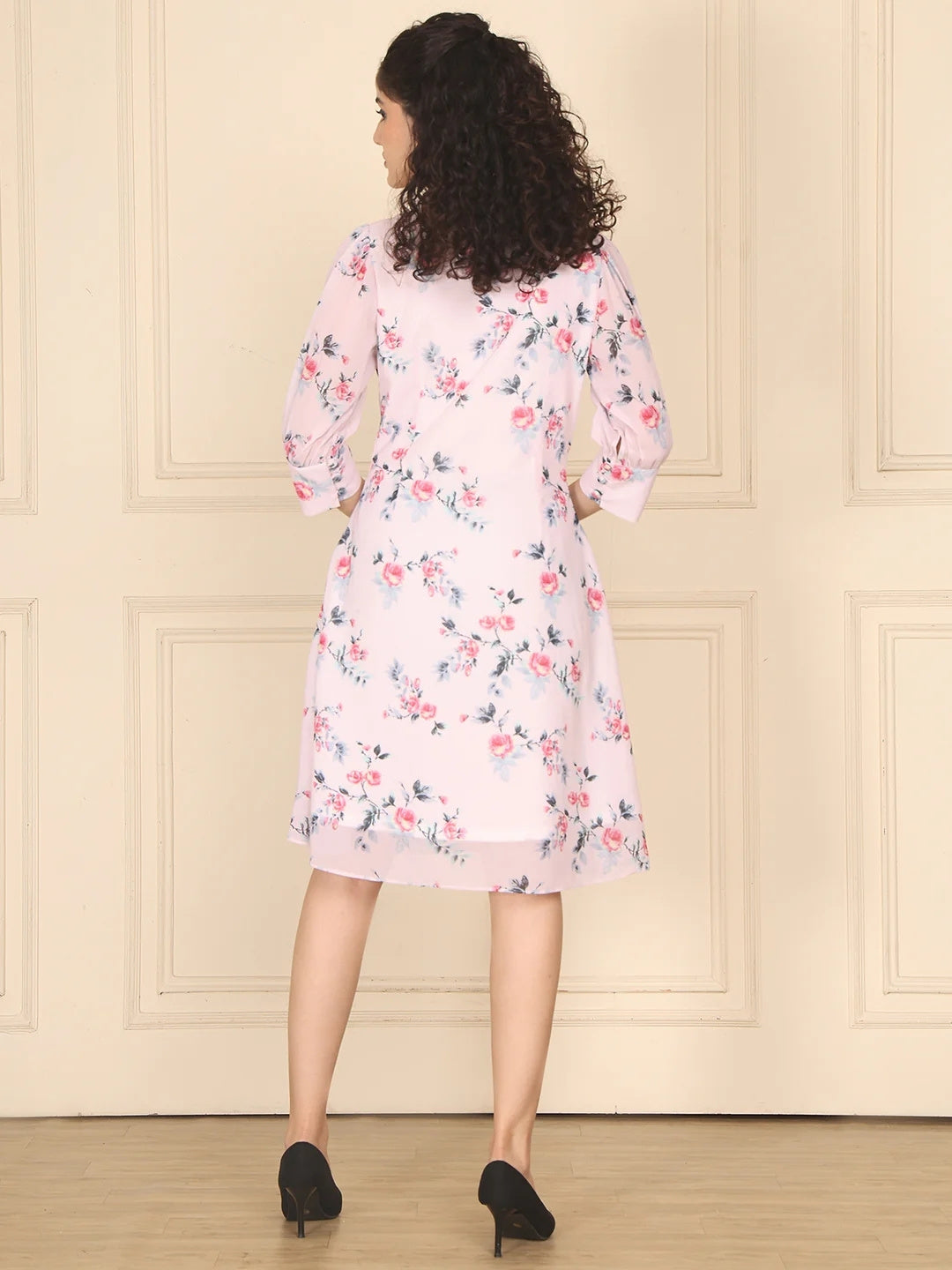 Exude Floral Shirt Dress 