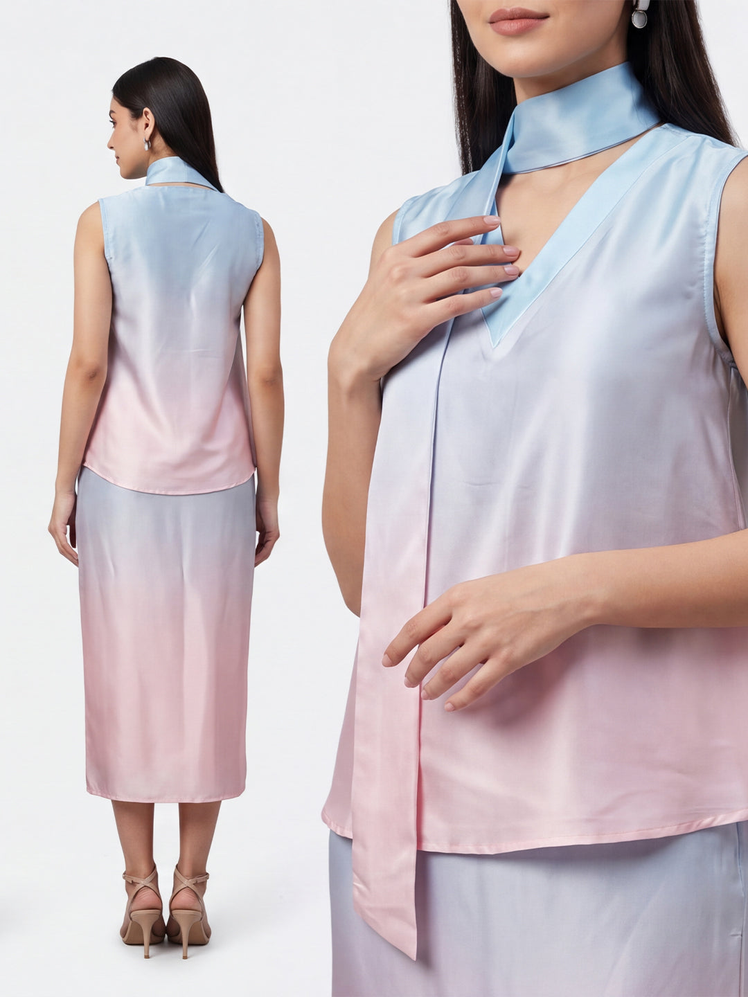 Exude Blush Mist Co-Ord Set