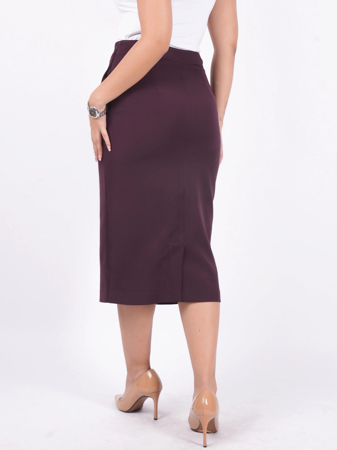 Exude Signature Pencil Fitted Skirt Skirts