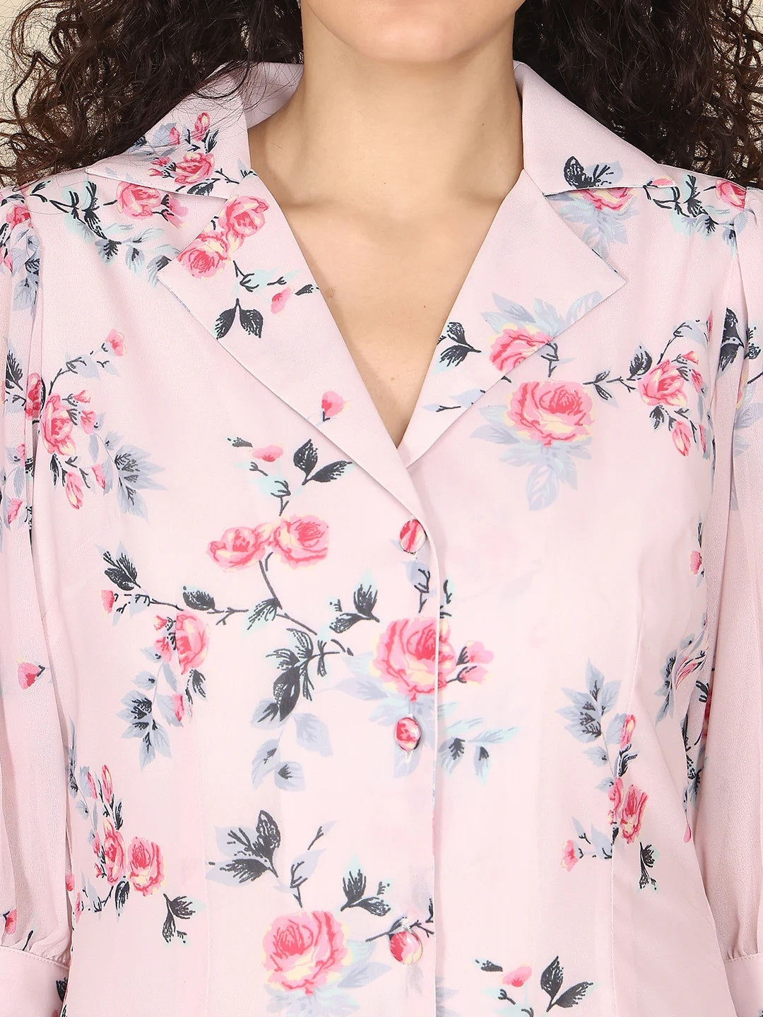 Exude Floral Shirt Dress 