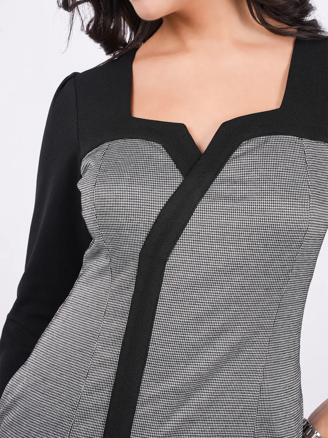 Exude Urban Edge Panel Dress Dresses