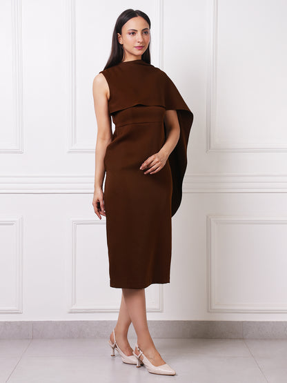 Exude Lennox Cape Dress