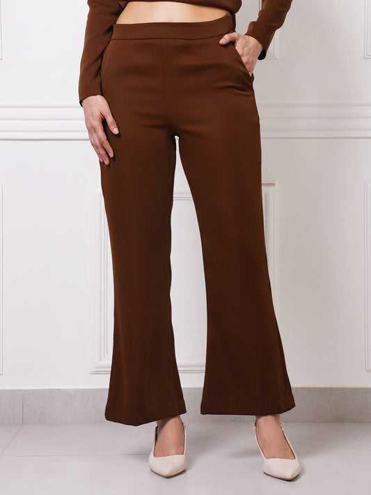 Exude Monaco Flare Trousers