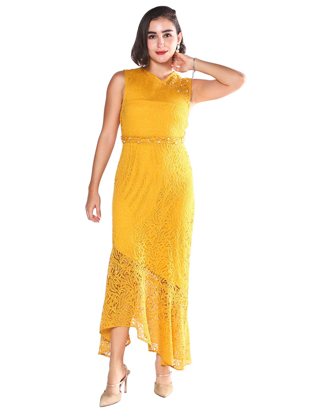 Exude Aurelia Lace Gown