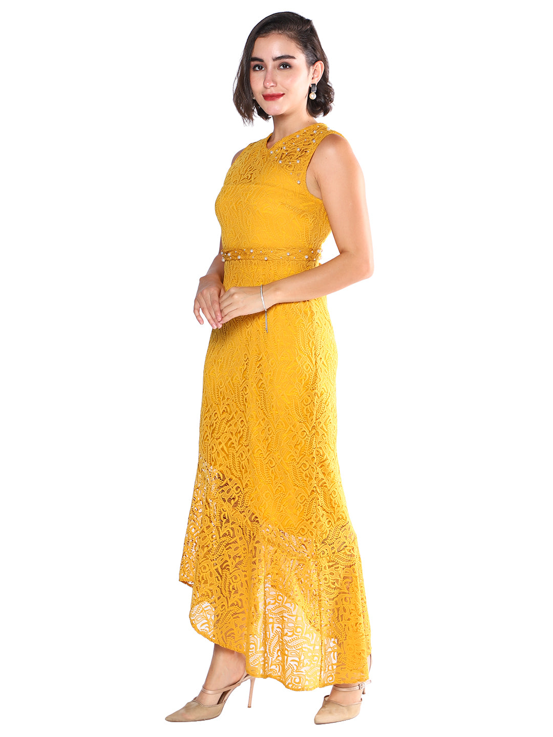 Exude Aurelia Lace Gown