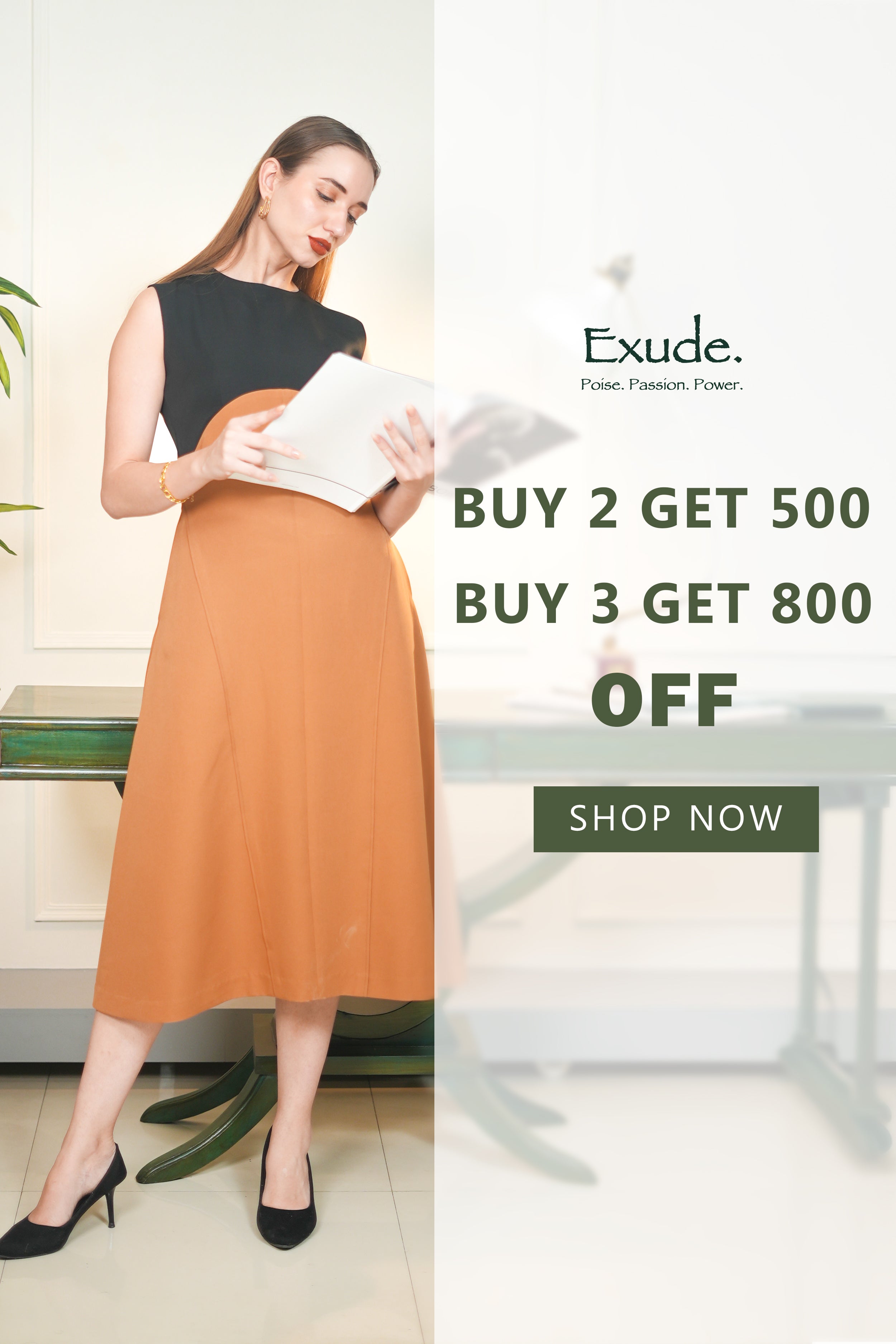 Exude