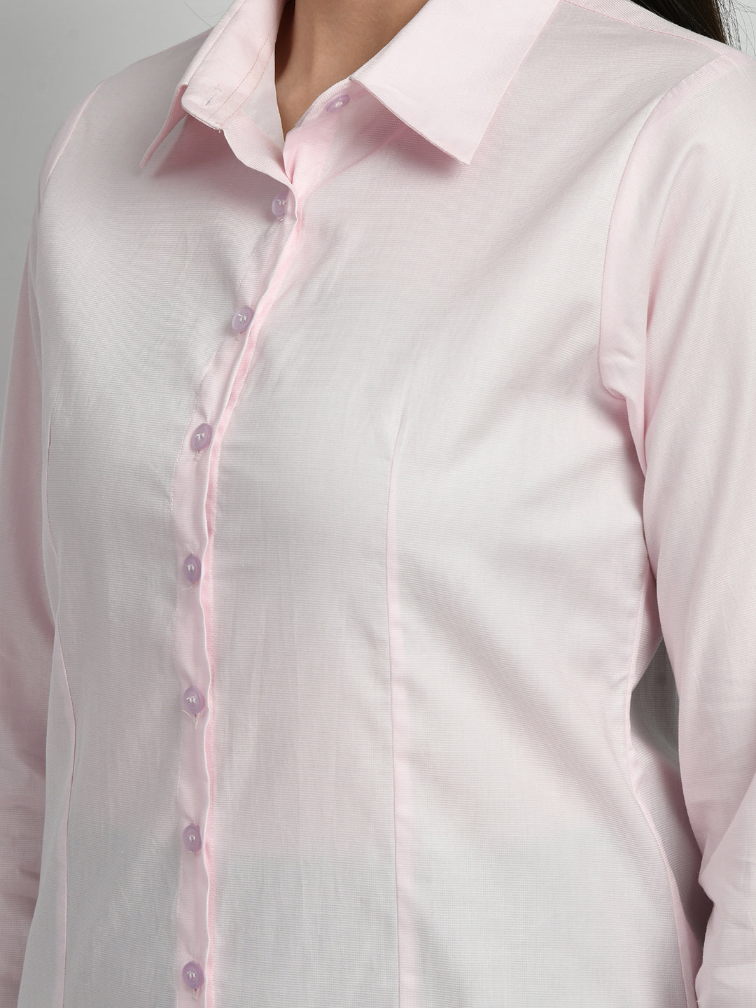 Exude Charisma Long Sleeves Formal Shirt Blush Pink Shirts